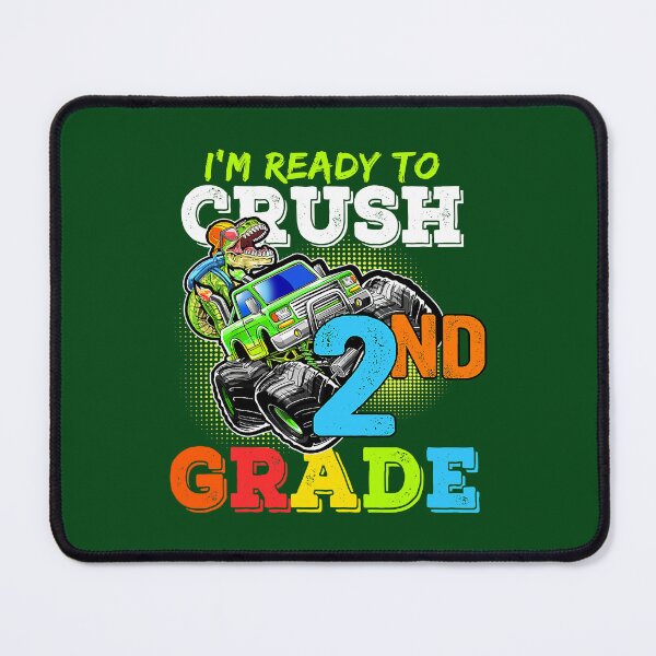 Item preview, Im Ready To Crush 2nd Grade Dinosaur Back To School Boys Kid designed and sold by Positiv3Arts.