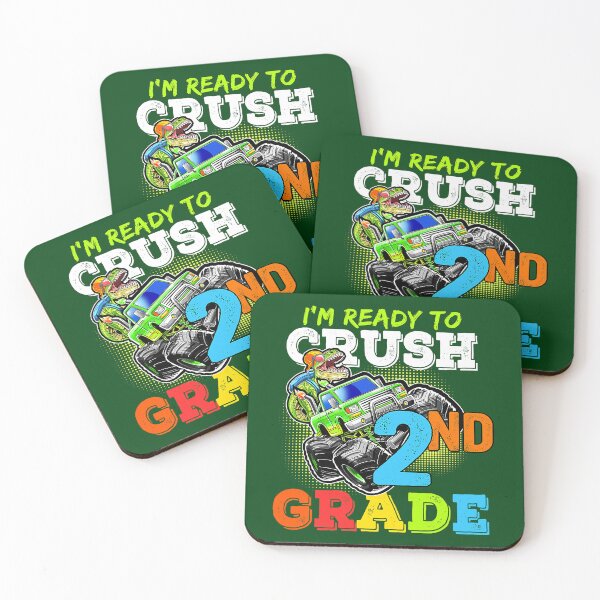 Item preview, Im Ready To Crush 2nd Grade Dinosaur Back To School Boys Kid  designed and sold by Positiv3Arts.