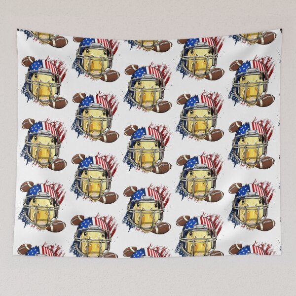 Item preview, Duck American Football Duck Lovers USA Flag 283 designed and sold by Positiv3Arts.