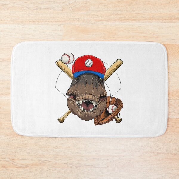 Item preview, Dinosaur Baseball Player T Rex Pitcher Catcher Coach Dino187 designed and sold by Positiv3Arts.