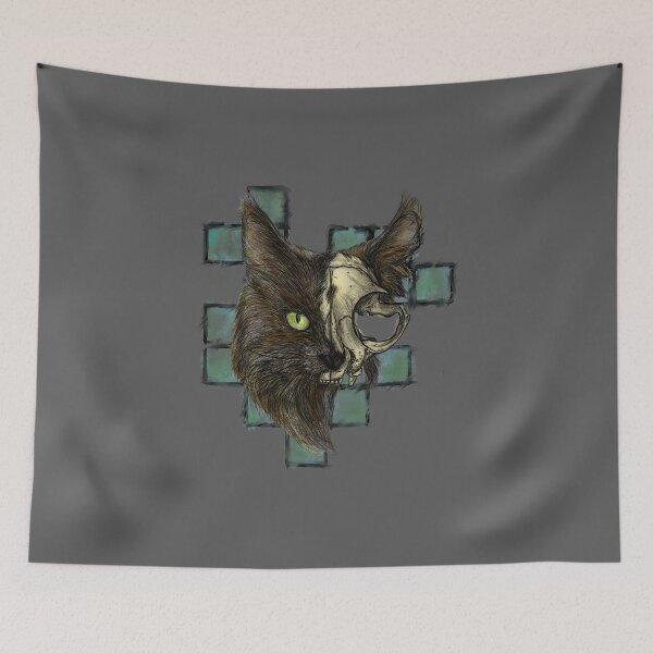Item preview, Lynx Skull designed and sold by Greydn.