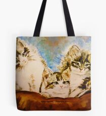 Atomic Kittens Tote Bag