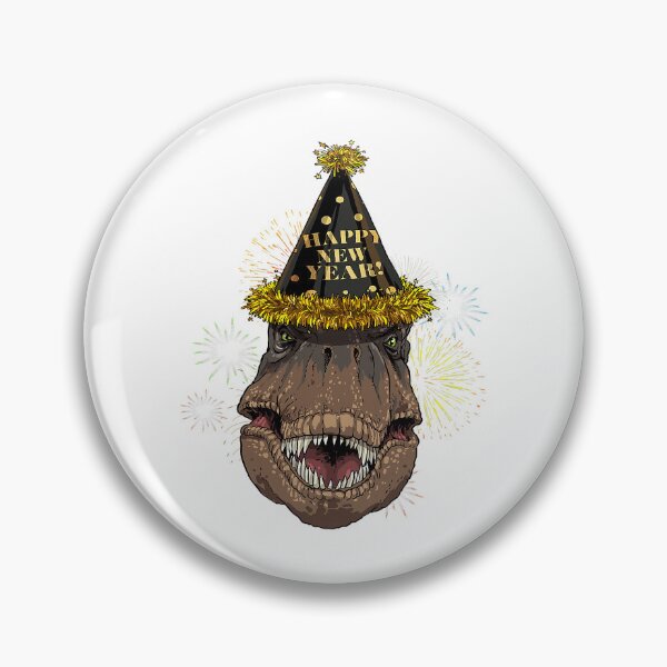 Item preview, New Year T Rex Dinosaur New Years Eve Party Countdown Dino314 designed and sold by Positiv3Arts.