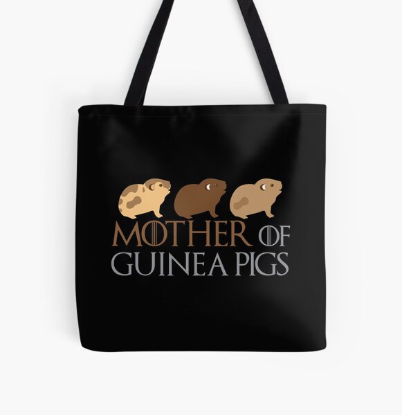 Mother of Guinea pigs All Over Print Tote Bag