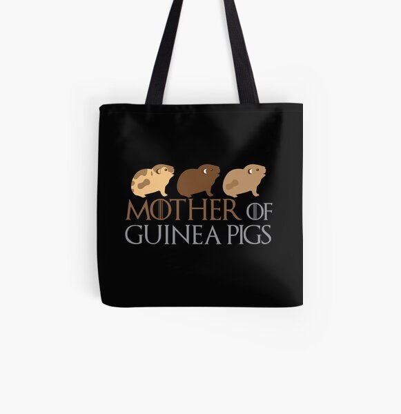 Mother of Guinea pigs All Over Print Tote Bag