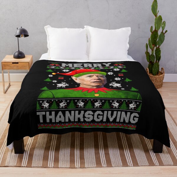 Item preview, Funny Joe Biden Merry Thanksgiving Biden ugly Christmas designed and sold by RonniePotter78.