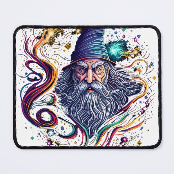 Item preview, A Wizards Portrait designed and sold by RandWall.