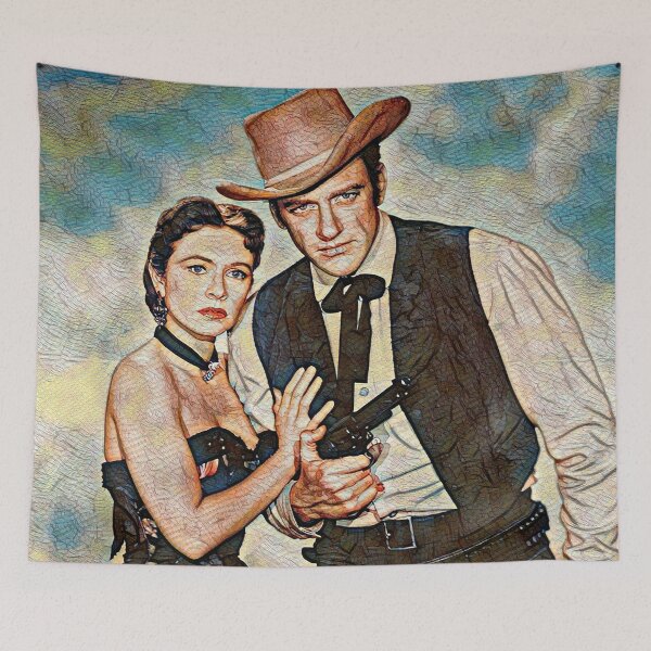 Item preview, Gunsmoke - Marshall Dillon and Miss Kitty - Ages Past designed and sold by deusrex007.