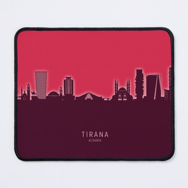 Item preview, Tirana Albania Skyline designed and sold by ArtPrints.