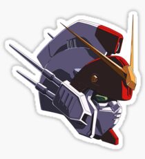 Gundam Heavyarms Head Gundam Wing Sticker
