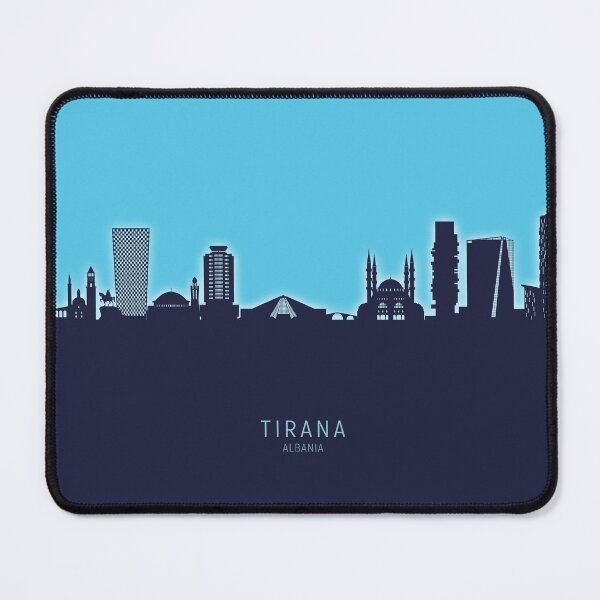 Item preview, Tirana Albania Skyline designed and sold by ArtPrints.