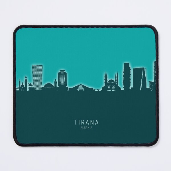 Item preview, Tirana Albania Skyline designed and sold by ArtPrints.