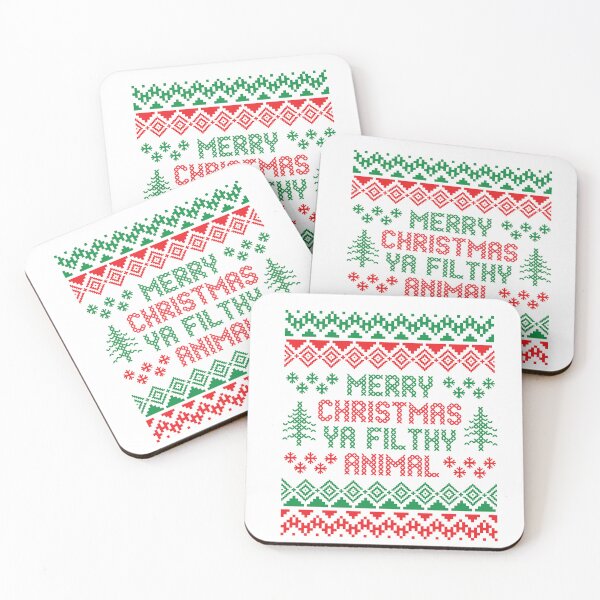 Item preview, Merry Christmas Ya Filthy Animal Funny designed and sold by SimplyNewDesign.