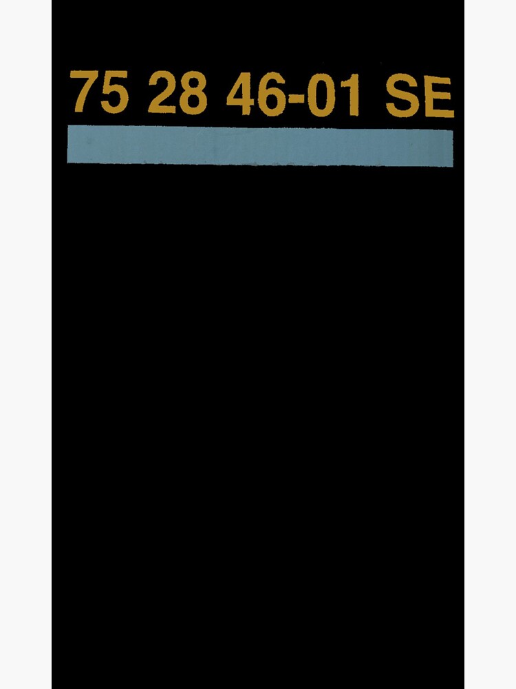 "magic number code" Sticker for Sale by SeawolfSplash Redbubble