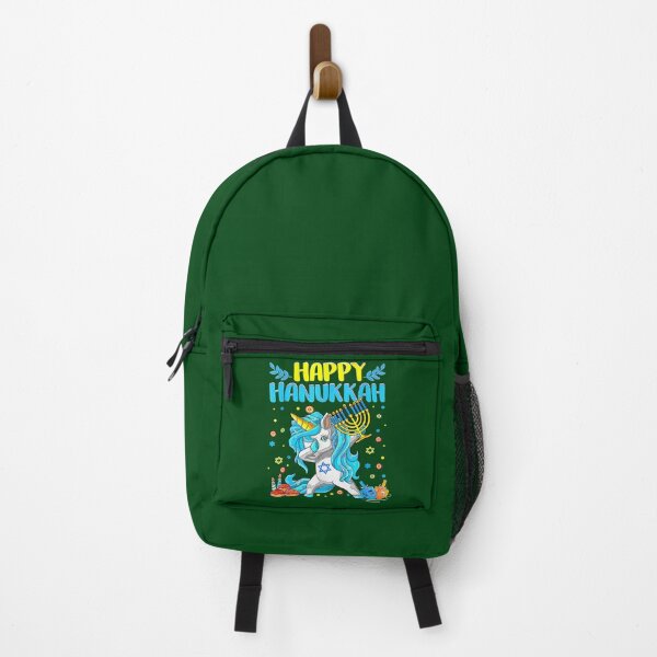 Item preview, Dabbing Unicorn Happy Hanukkah Jewish Chanukah Kids64 designed and sold by Studio12b.