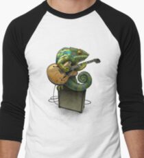Chameleon Plays the Blues... plus a few other colors Men's Baseball ¾ T-Shirt