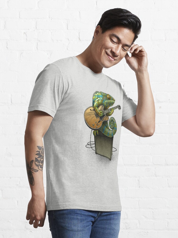 Alternate view of Chameleon Plays the Blues... plus a few other colors Essential T-Shirt
