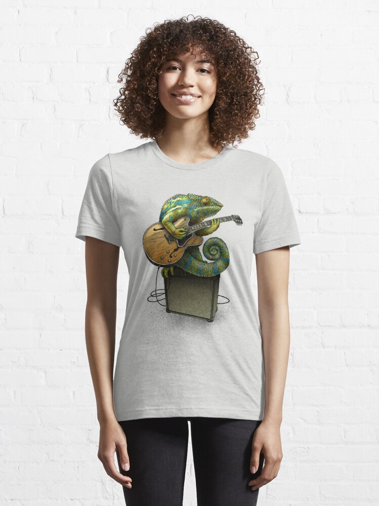 Alternate view of Chameleon Plays the Blues... plus a few other colors Essential T-Shirt