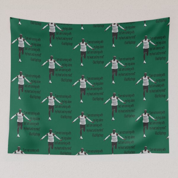 Item preview, Eliud Kipchoge - Running with the heart and mind   designed and sold by ArtOfYourSuaces.
