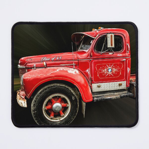 Item preview, old red truck 1 designed and sold by Rainphotography.