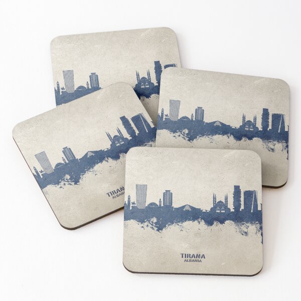 Item preview, Tirana Albania Skyline designed and sold by ArtPrints.