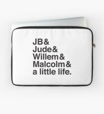 JB & Jude & Willem & Malcom & ein bisschen Leben Laptoptasche