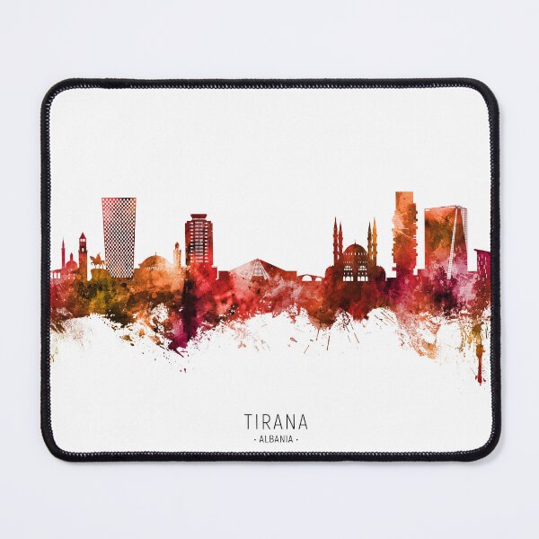 Item preview, Tirana Albania Skyline designed and sold by ArtPrints.