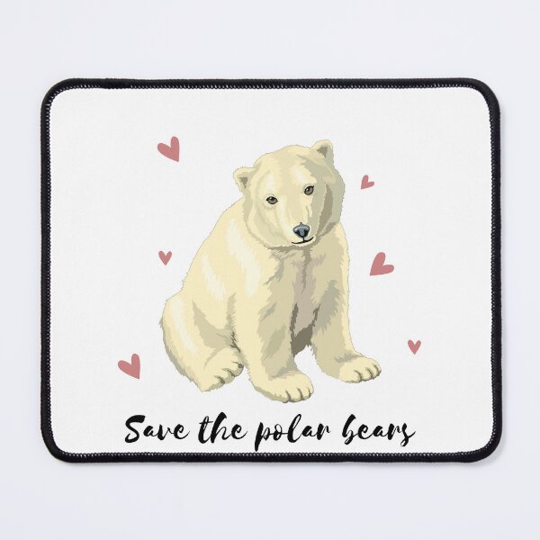 Item preview, save the polar bear designed and sold by shivanigautam.