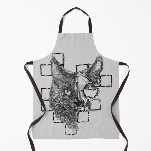 Item preview, Lynx Skull Black and White designed and sold by Greydn.