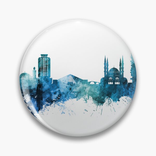 Item preview, Tirana Albania Skyline designed and sold by ArtPrints.