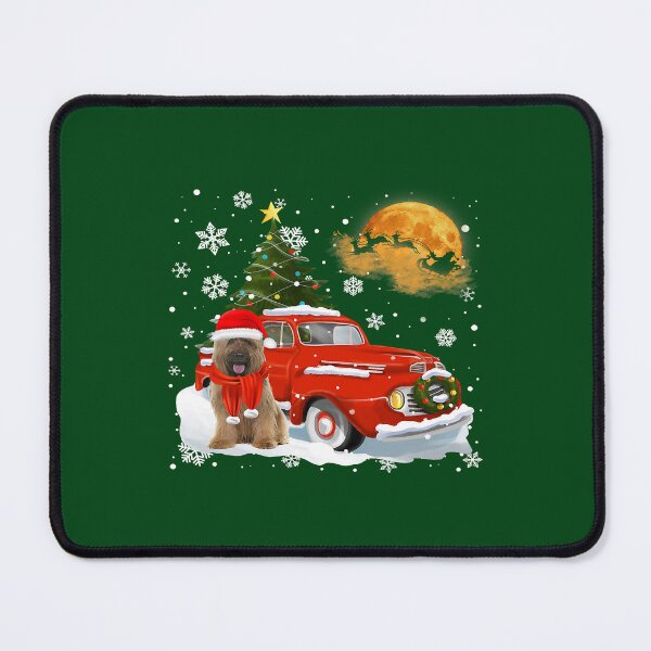 Item preview, Briard Vintage Wagon Red Truck Christmas Tree Pajamas121 designed and sold by Studio12b.