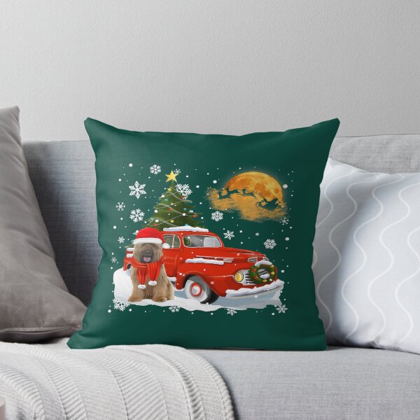 Item preview, Briard Vintage Wagon Red Truck Christmas Tree Pajamas121 designed and sold by Studio12b.