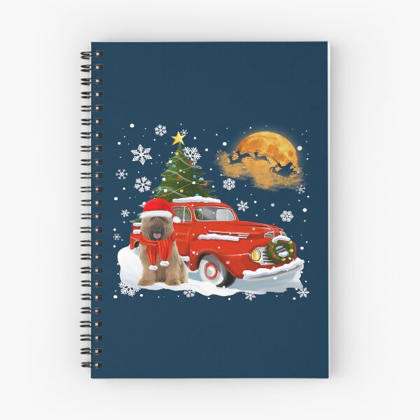 Item preview, Briard Vintage Wagon Red Truck Christmas Tree Pajamas121 designed and sold by Studio12b.