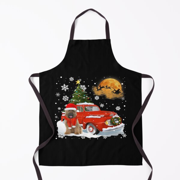 Item preview, Briard Vintage Wagon Red Truck Christmas Tree Pajamas121 designed and sold by Studio12b.