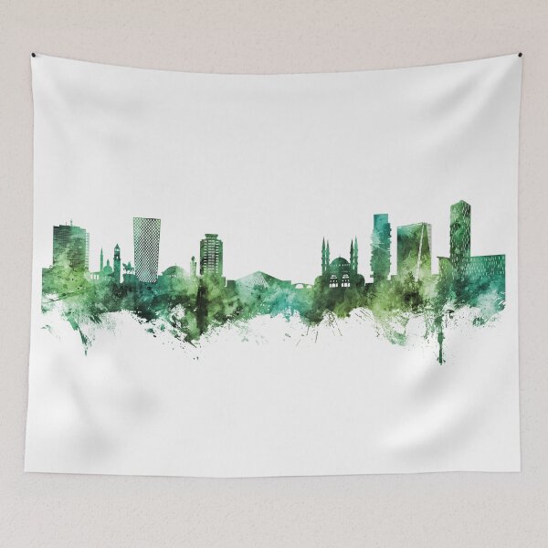 Item preview, Tirana Albania Skyline designed and sold by ArtPrints.