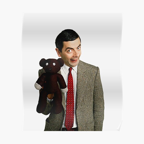 Mr Bean Poster For Sale By Bhuviat Redbubble