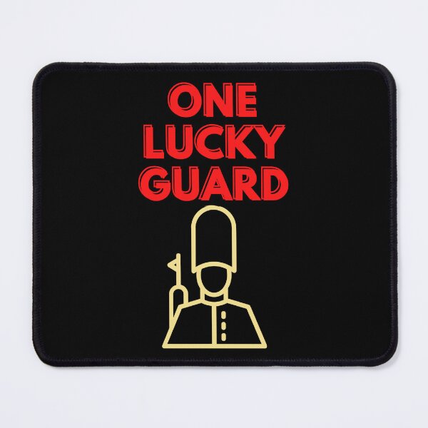 Item preview, One lucky guard design designed and sold by DigitalMagShop.