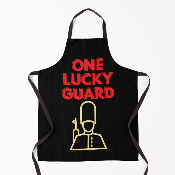 Item preview, One lucky guard design designed and sold by DigitalMagShop.