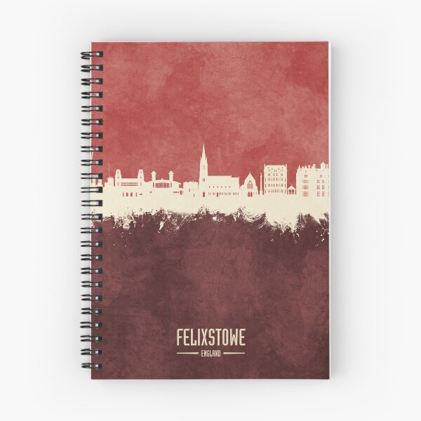 Item preview, Felixstowe England Skyline designed and sold by ArtPrints.