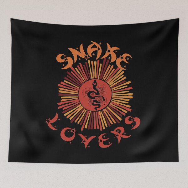 Item preview, Snake Lovers retro sunset designed and sold by Diamaber.