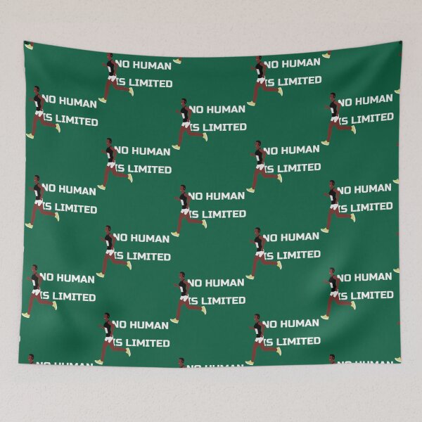 Item preview, NO HUMAN IS LIMITED -  ELIUD KIPCHOGE   designed and sold by ArtOfYourSuaces.