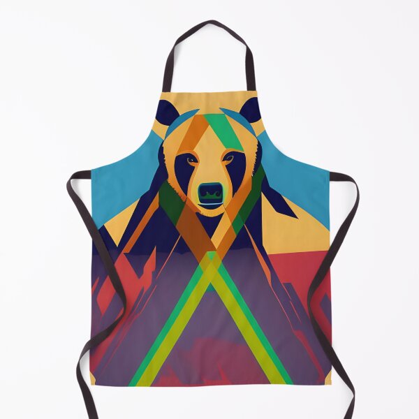 Item preview, Retro Grizzly Bear designed and sold by JKirchnerArt.