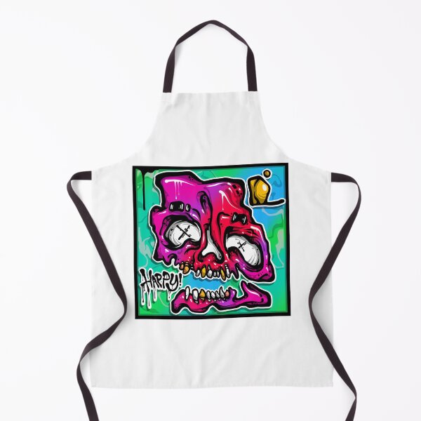 Item preview, Happy Graffiti Skull designed and sold by Graffitidesign.