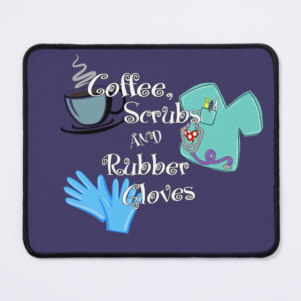 Item preview, Coffee Scrubs and Rubber Gloves - Design by UMD designed and sold by Uncle Murray Designs  U.M.D..
