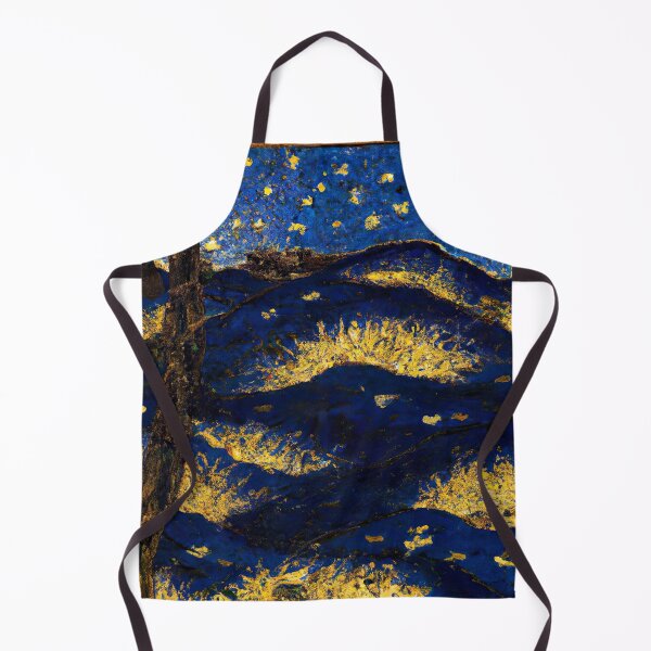Item preview, Starry Night Inspired Van Gogh Ukiyo E Painting designed and sold by chanzds.