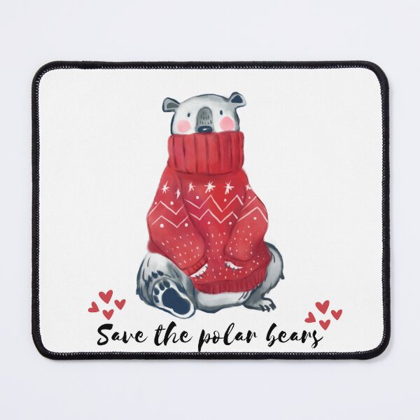 Item preview, save the polar bear designed and sold by shivanigautam.