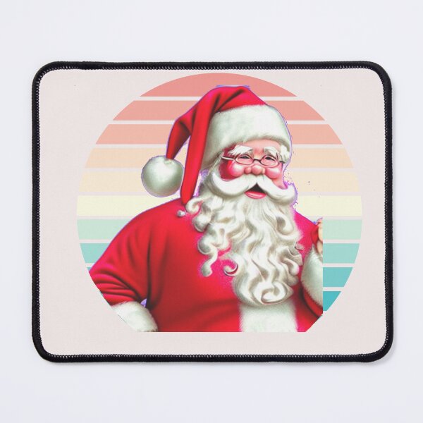 Item preview, red retro vintage santa designed and sold by Vavilonskaya.