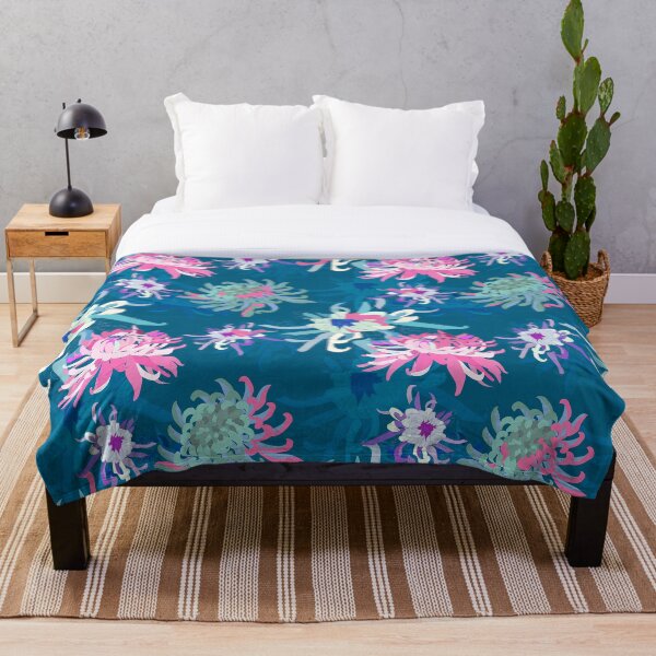 Item preview, Blue and Pink Flowers designed and sold by Print-Designs.