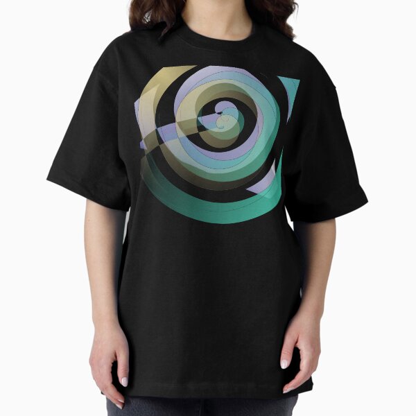 spiral Oversized T-Shirt