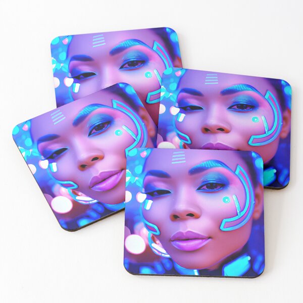 Item preview, Cyberpunk Hotties (5) - Beautiful Sci fi Women designed and sold by TheThirdEye.
